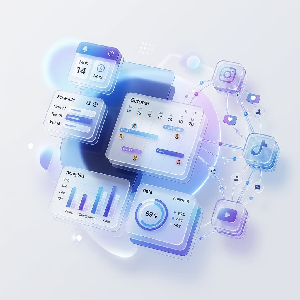 Social Media Tool for Creators overview